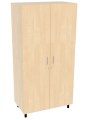 Opbergkast 2 deuren B100 x D55 x H200 cm Berken Tangara Groothandel voor Kinderopvang inrichting1